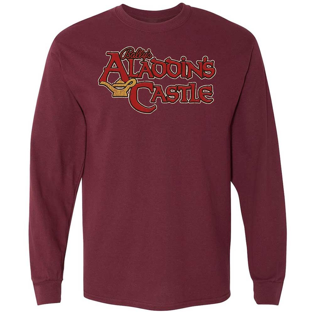 Long Sleeve T-Shirt - ZHVPVHNG - Maroon - 6