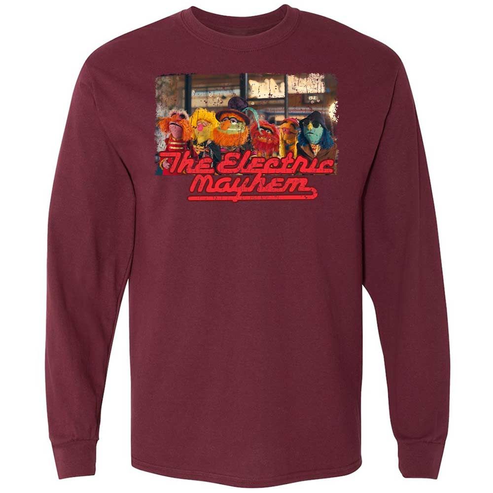 Long Sleeve T-Shirt - 7BRMRL2G - Maroon - 6
