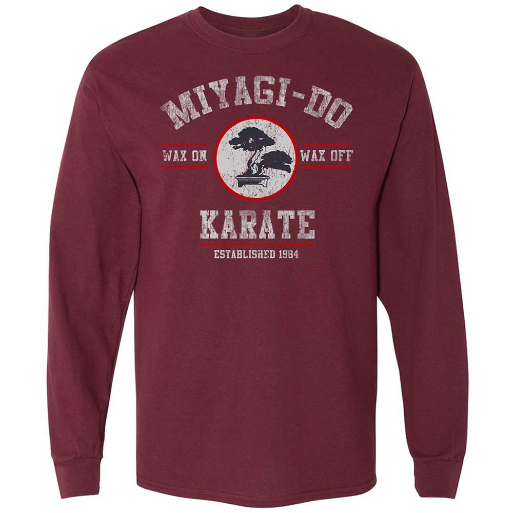 Long Sleeve T-Shirt - VMCGKR3K - Maroon - 6