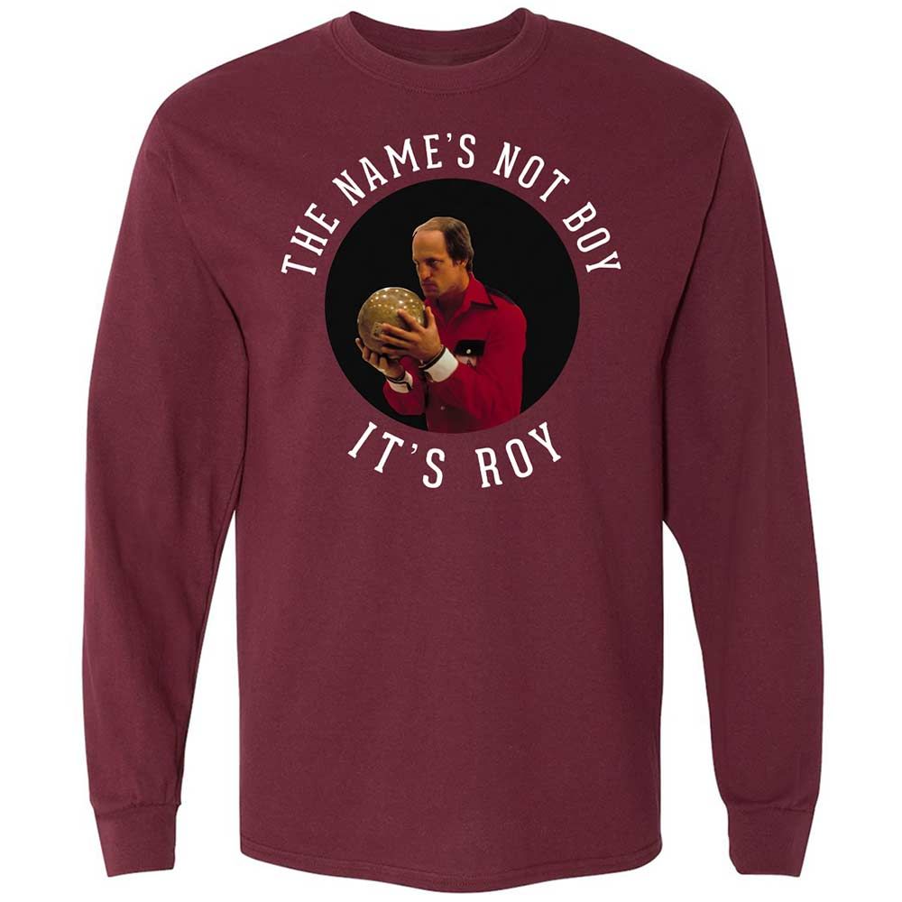 Long Sleeve T-Shirt - H6HM9TVF - Maroon - 6