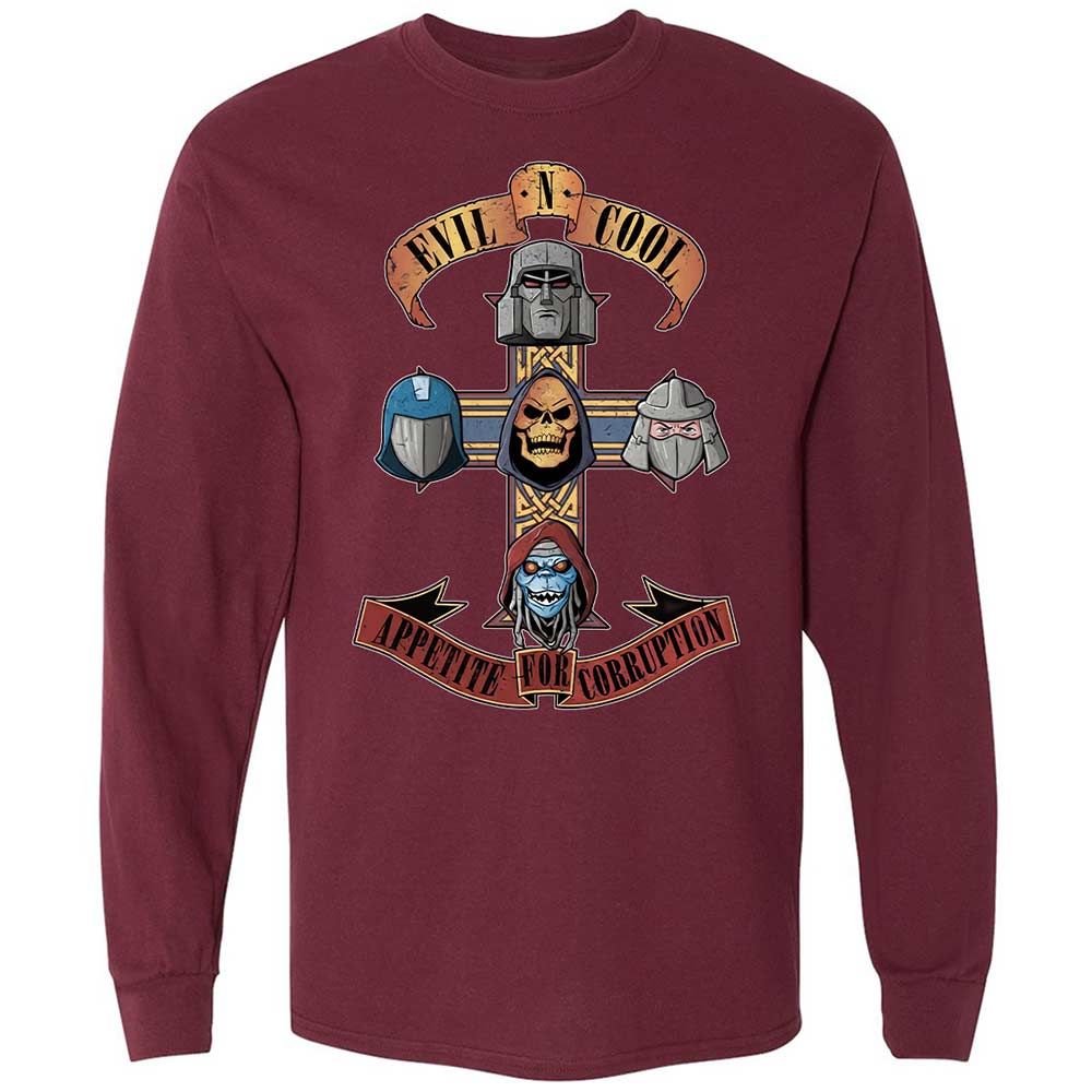 Long Sleeve T-Shirt - SLBWFDHL - Maroon - 6