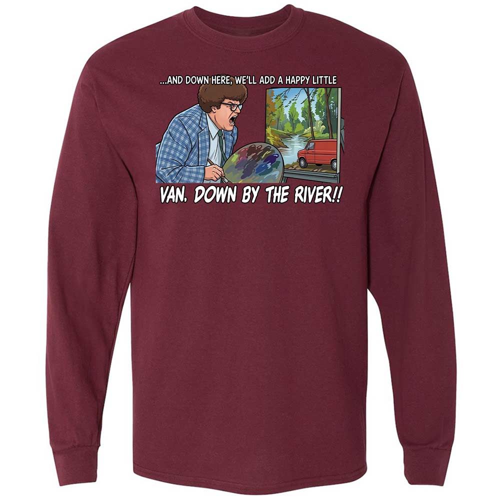 Long Sleeve T-Shirt - TKHU4ZNN - Maroon - 6