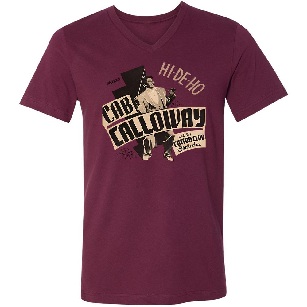 Unisex V-Neck T-Shirt - Z2LN933K - Maroon - 6