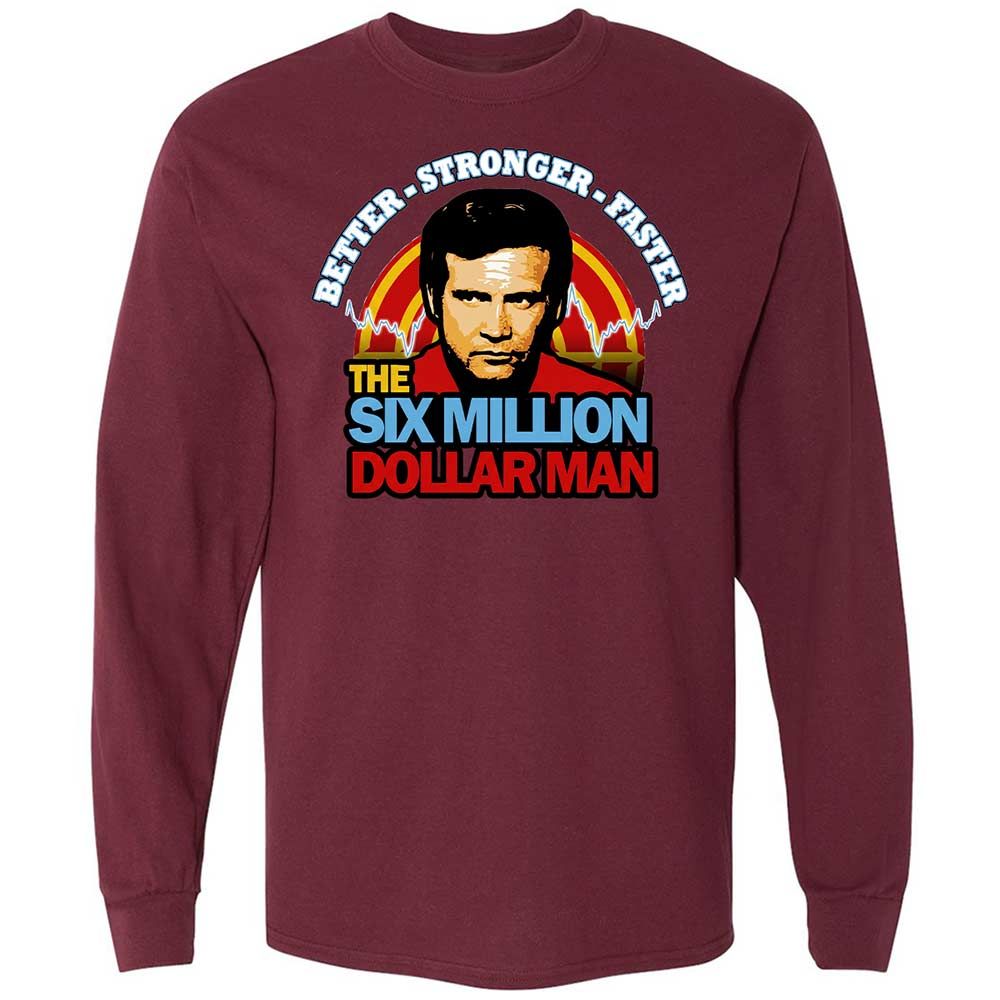 Long Sleeve T-Shirt - 4HPFN2GX - Maroon - 6