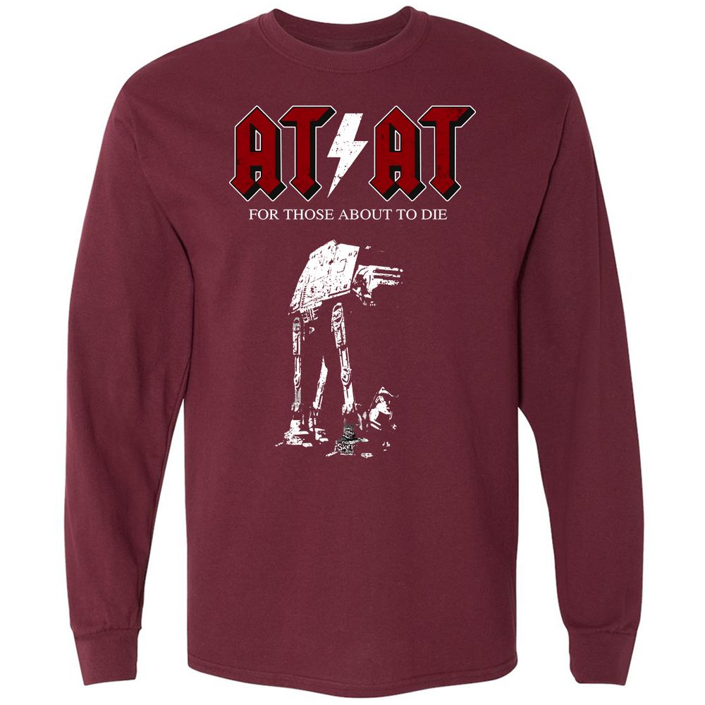 Long Sleeve T-Shirt - KANRE4B8 - Maroon - 6