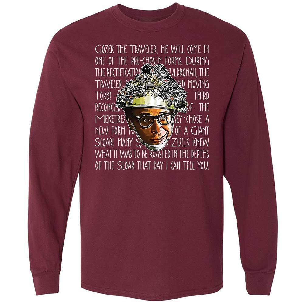 Long Sleeve T-Shirt - MBR528GN - Maroon - 6