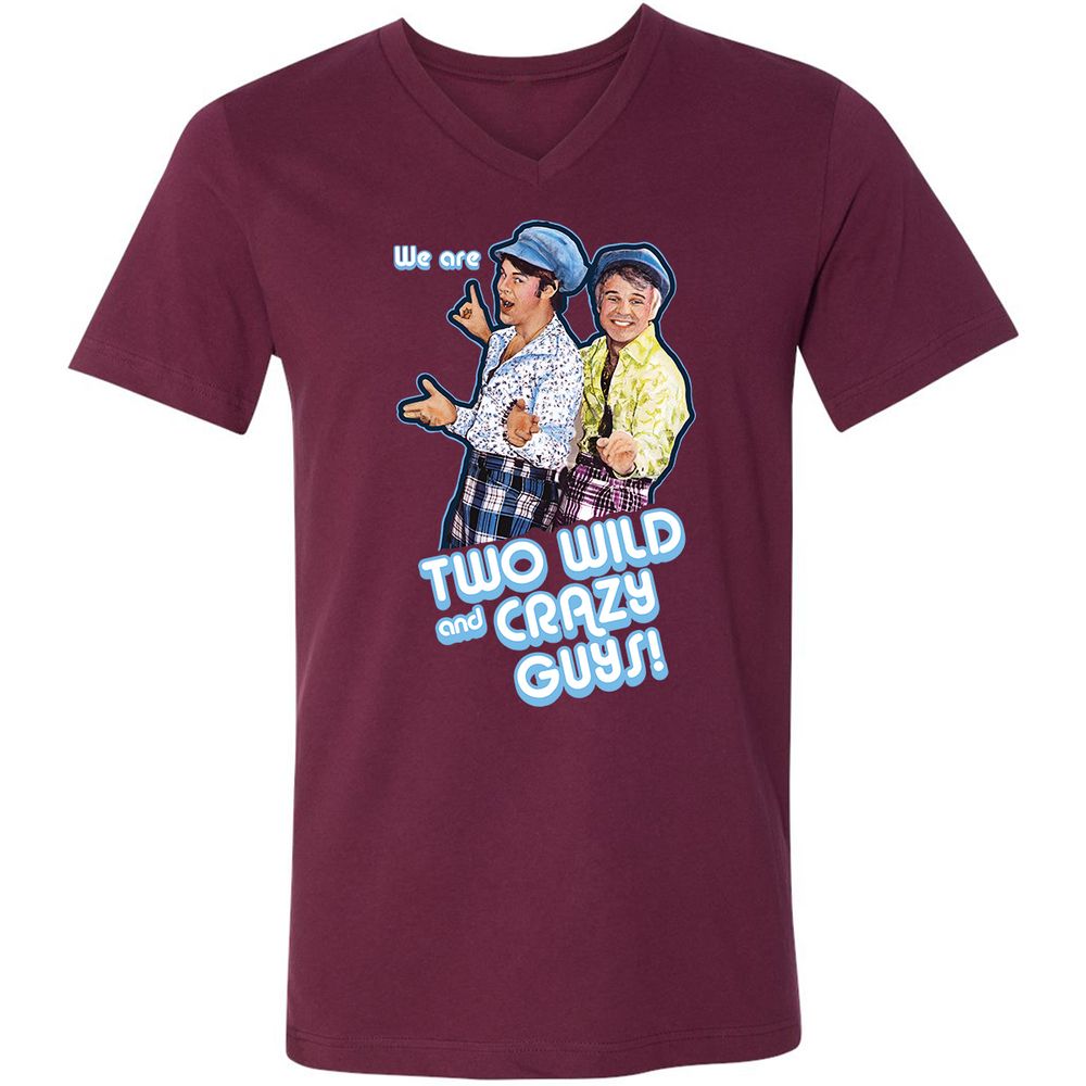 Retro Funny Duo - Maroon - 6