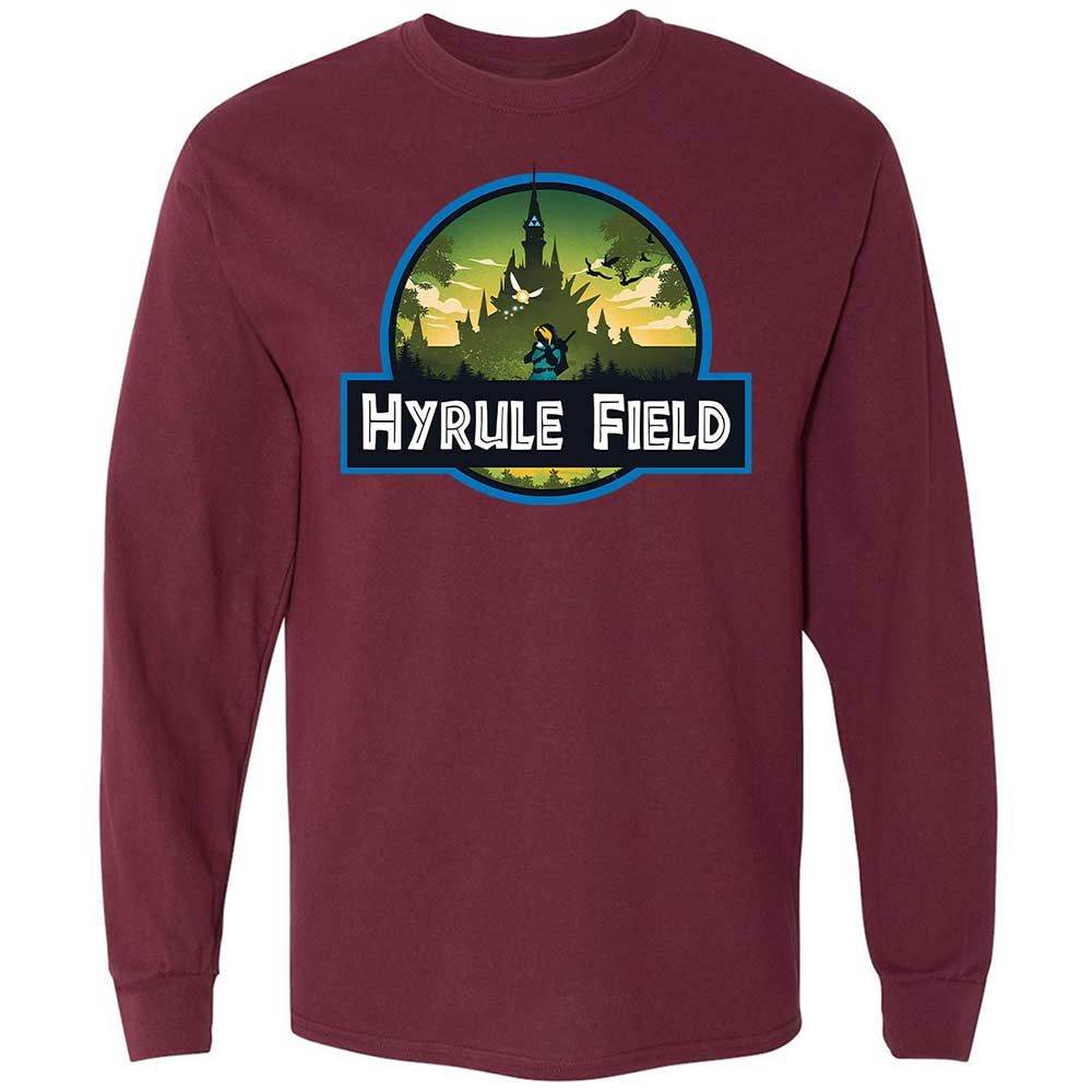 Long Sleeve T-Shirt - 3UTXS7HP - Maroon - 6