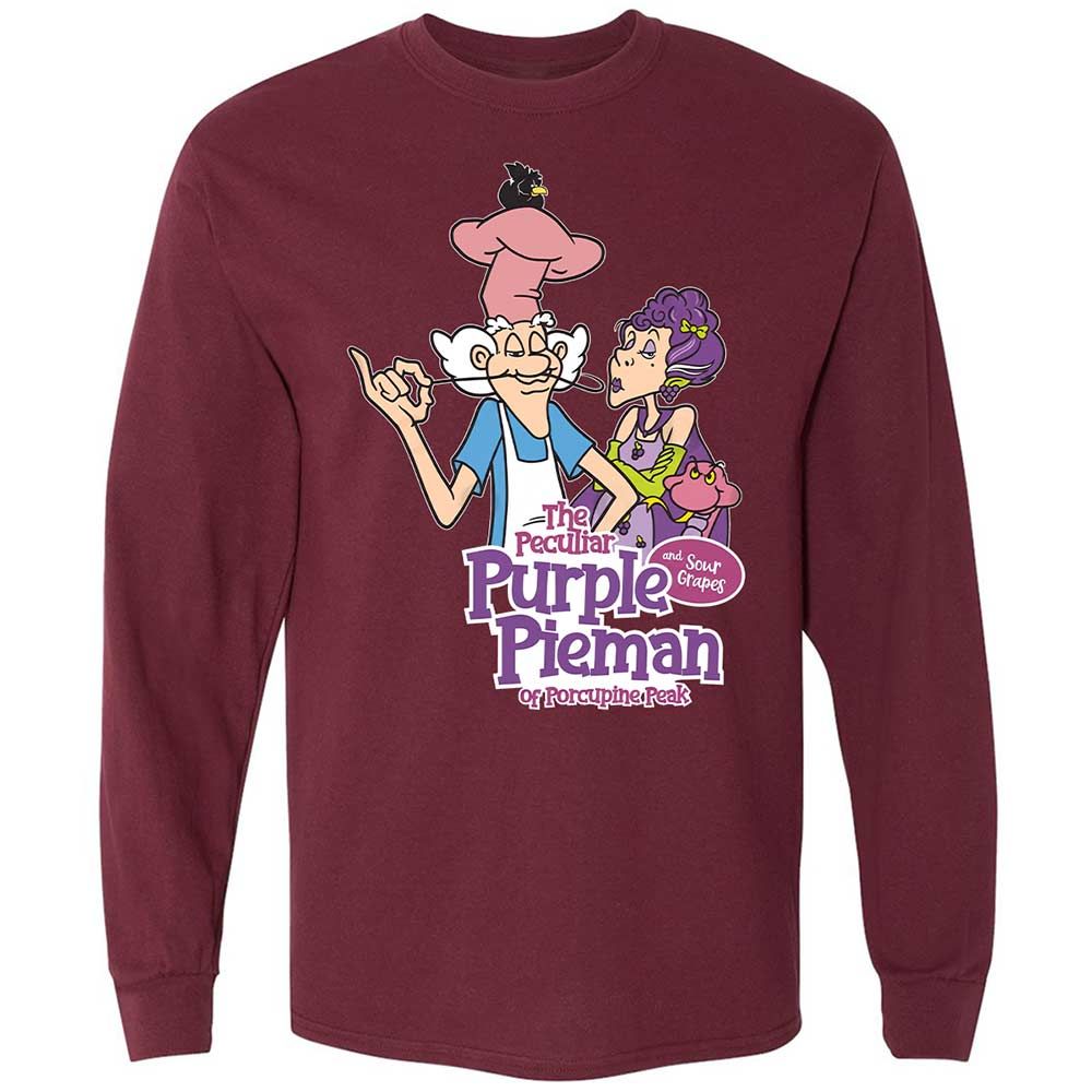 The Peculiar Purple Pie Man - Maroon - 6