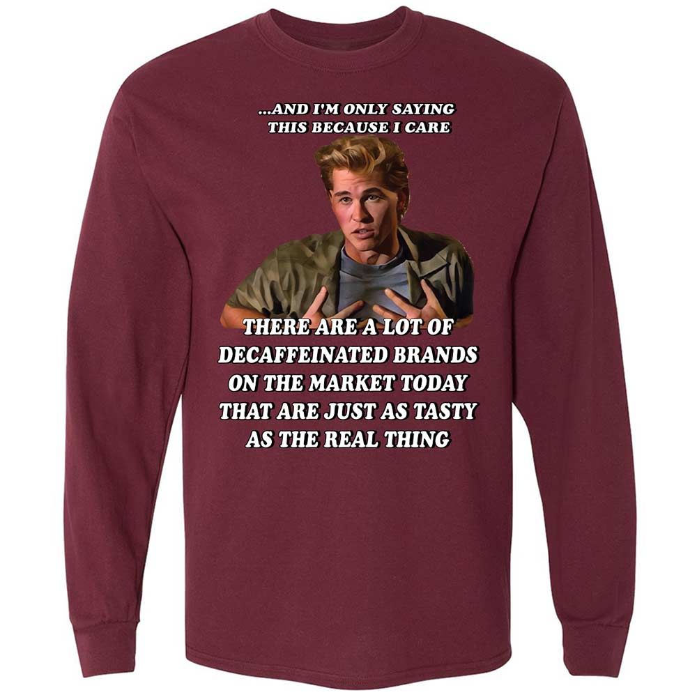 Long Sleeve T-Shirt - 59T6RKRD - Maroon - 6