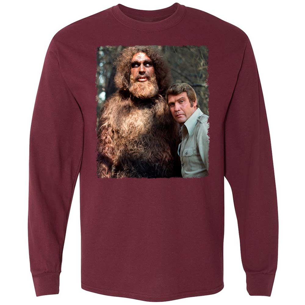 Long Sleeve T-Shirt - RAHPETXA - Maroon - 6