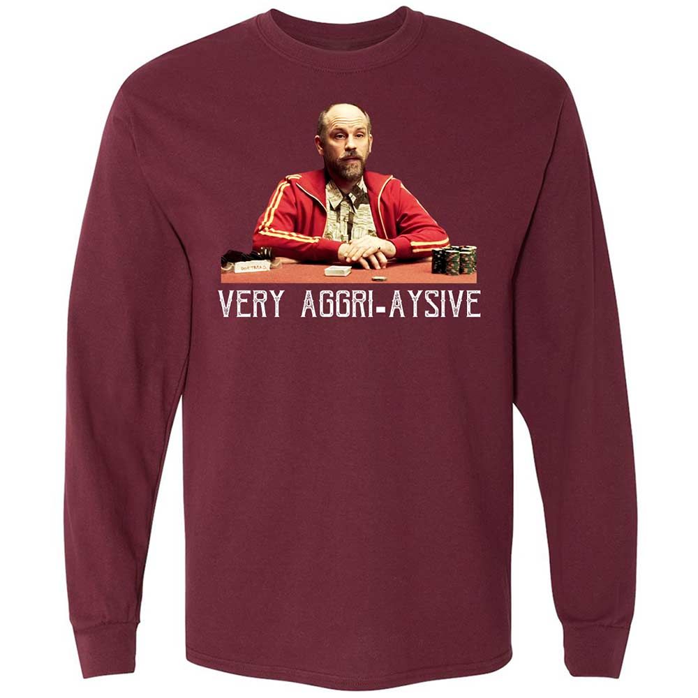 Long Sleeve T-Shirt - 2XY79BV5 - Maroon - 6