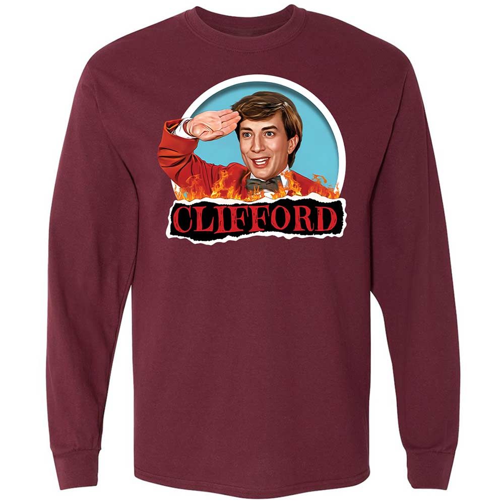 Long Sleeve T-Shirt - NHQ2FW7C - Maroon - 6