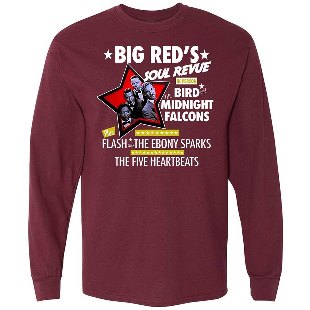 The Bird and Midnight Falcons - Maroon - 6