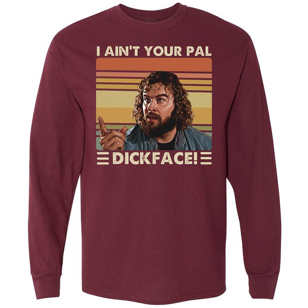 Long Sleeve T-Shirt - U2URKSL4 - Maroon - 6