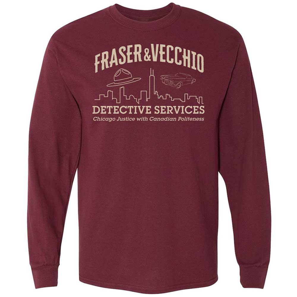 Long Sleeve T-Shirt - BT3T6F7K - Maroon - 6
