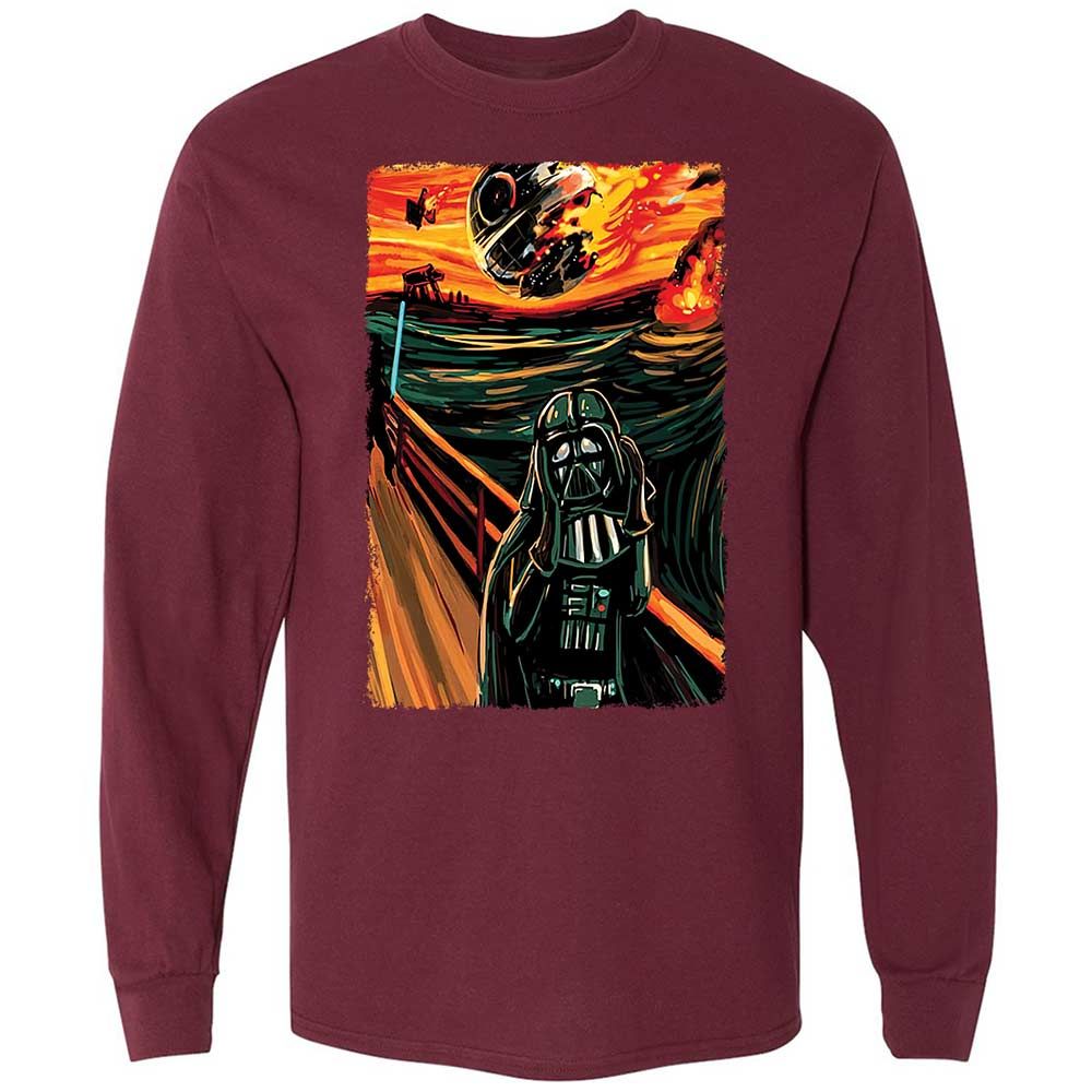 Long Sleeve T-Shirt - 8J1P1ALZ - Maroon - 6