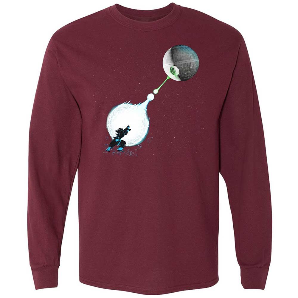 Long Sleeve T-Shirt - LZ1CFLNL - Maroon - 6