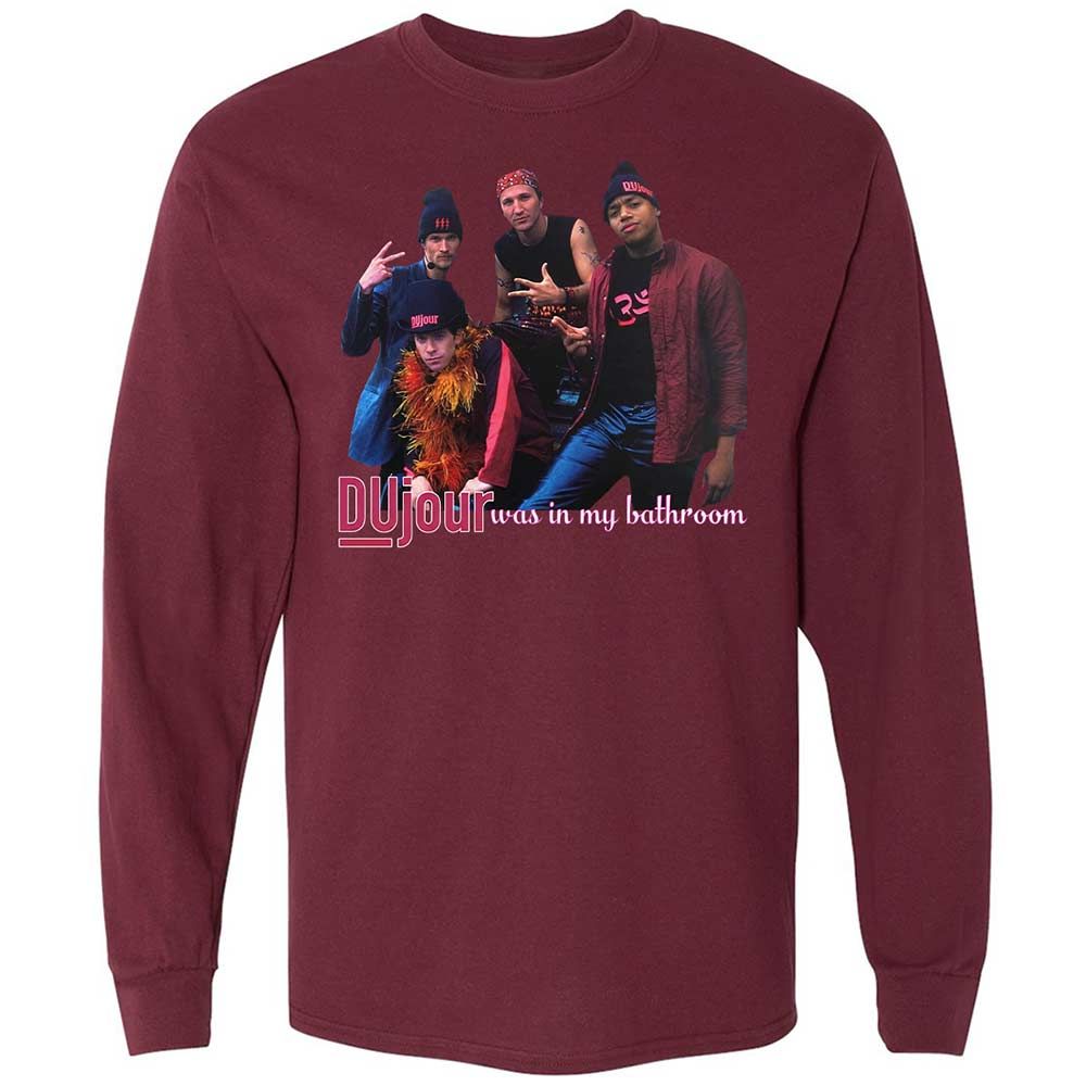 Dujour was in my bathroom - Maroon - 6