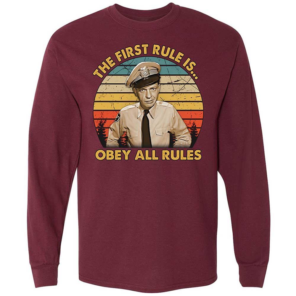 Long Sleeve T-Shirt - LKREC6ER - Maroon - 6