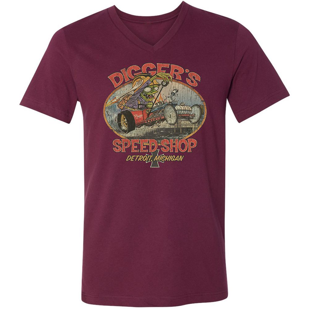 Digger's Speed Shop 1967 - Maroon - 6