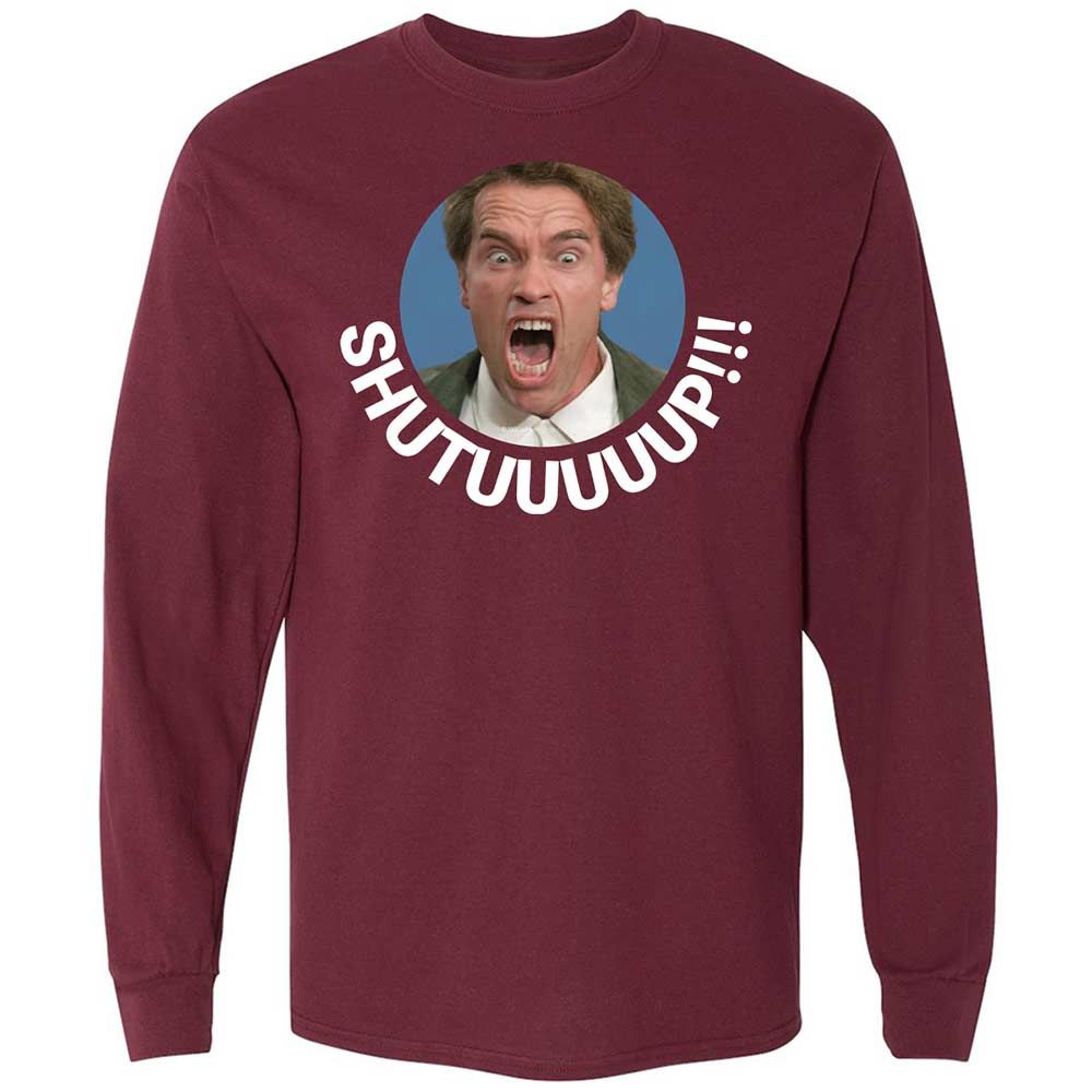 Long Sleeve T-Shirt - 57V9HE4Q - Maroon - 6