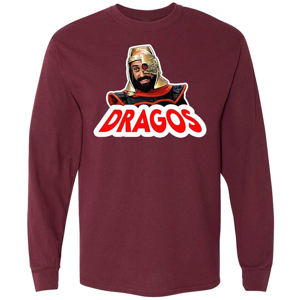 Long Sleeve T-Shirt - BPDDCPFG - Maroon - 6
