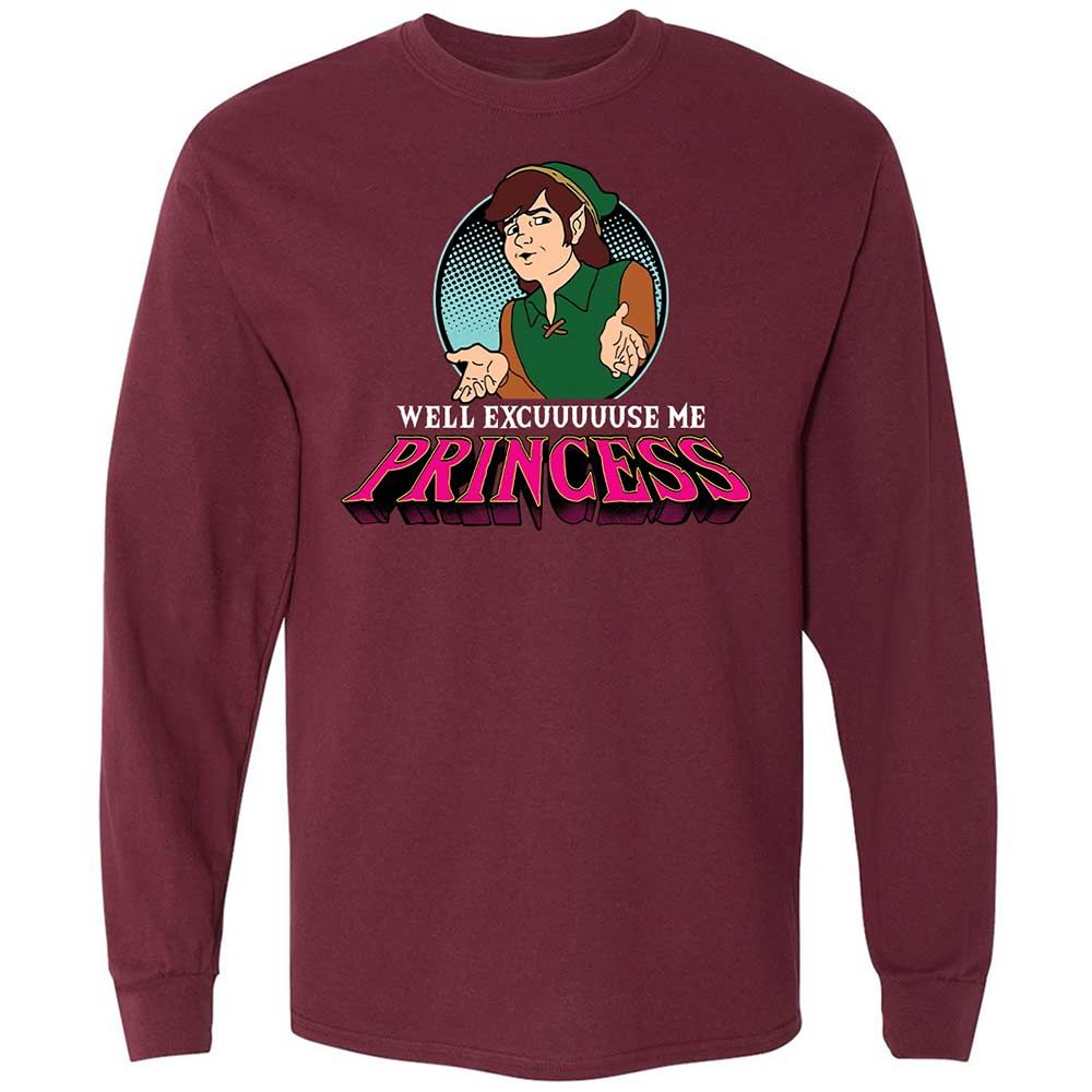 Long Sleeve T-Shirt - P2XHYSLV - Maroon - 6