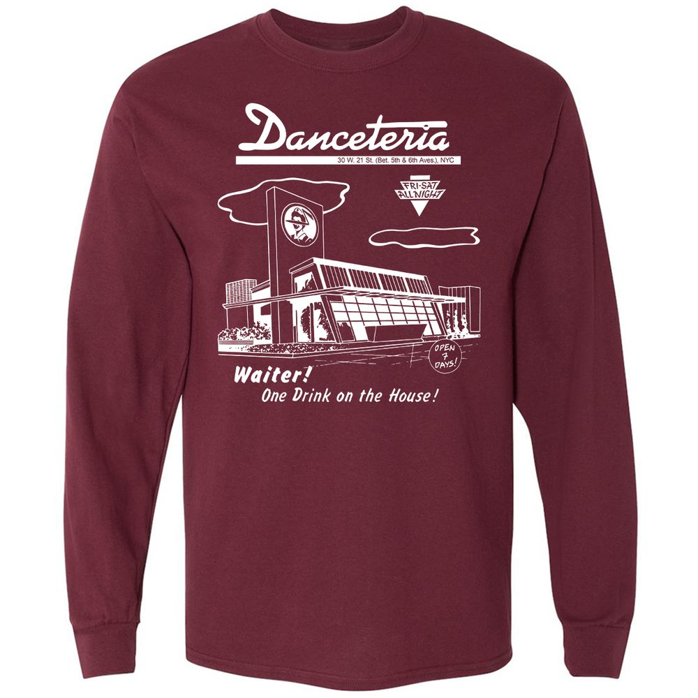 Long Sleeve T-Shirt - E2YJ85E5 - Maroon - 6