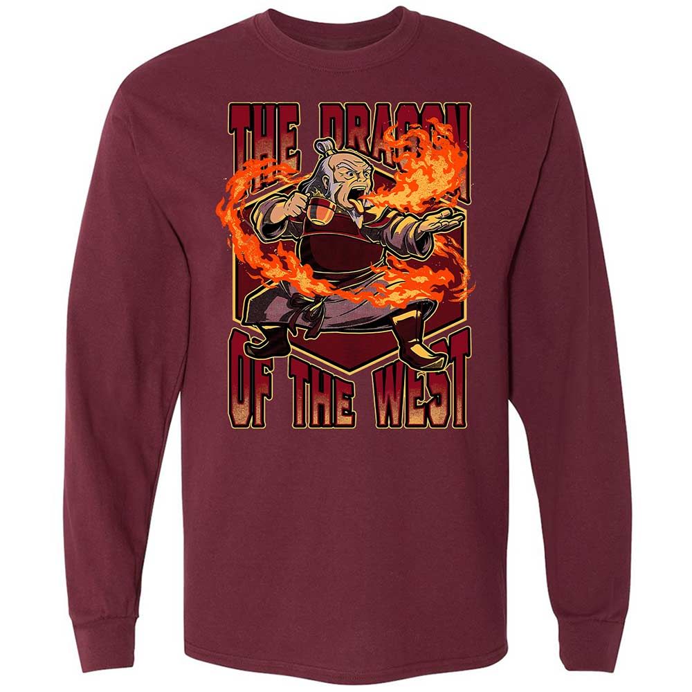 The Dragon of the West - Maroon - 6