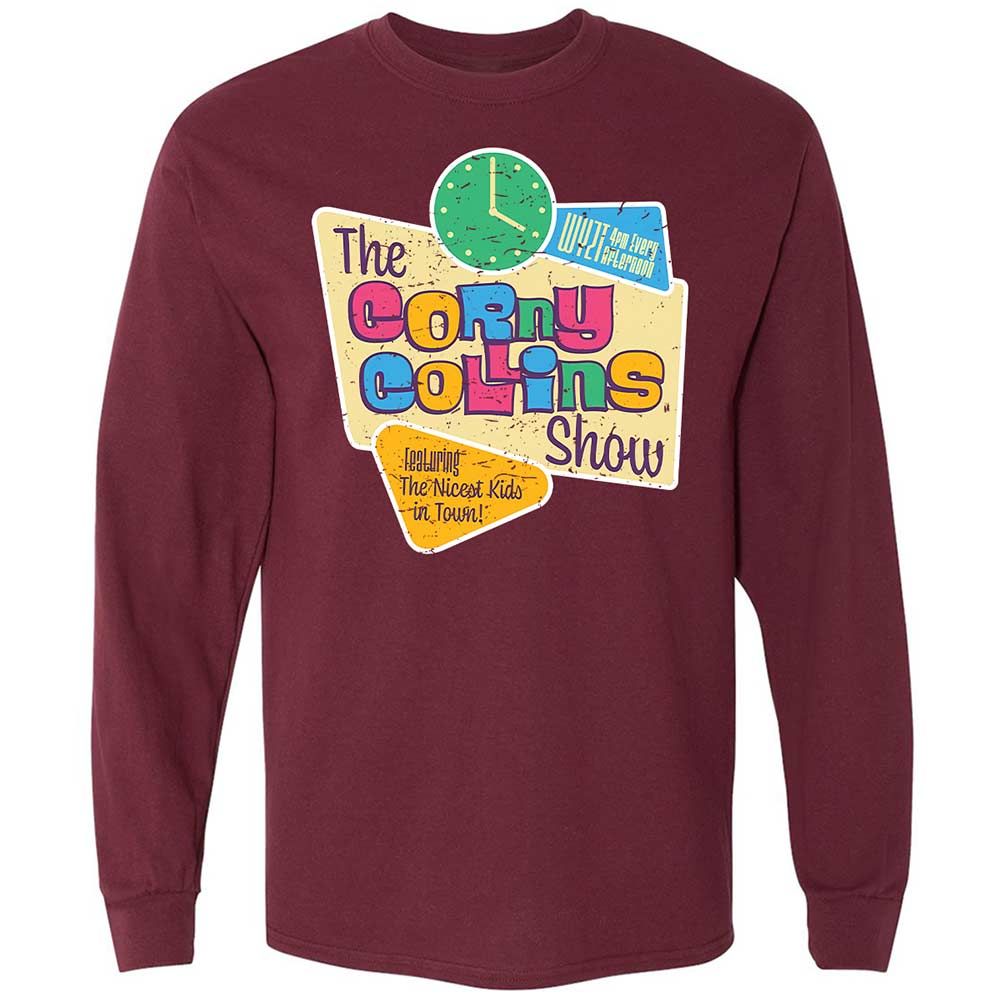 Long Sleeve T-Shirt - V8JA5TKS - Maroon - 6