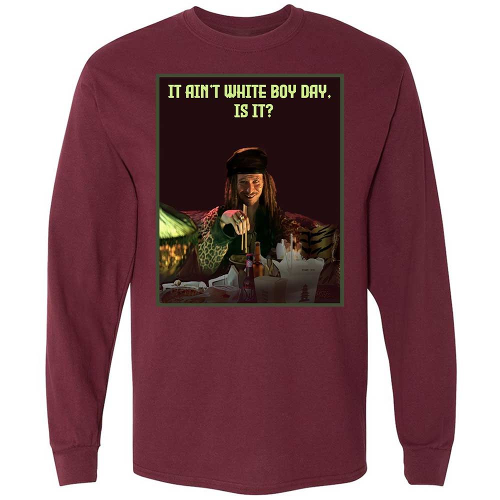 Long Sleeve T-Shirt - WRXBDD4X - Maroon - 6