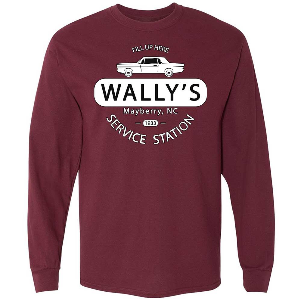 Long Sleeve T-Shirt - 7FWUPTQN - Maroon - 6