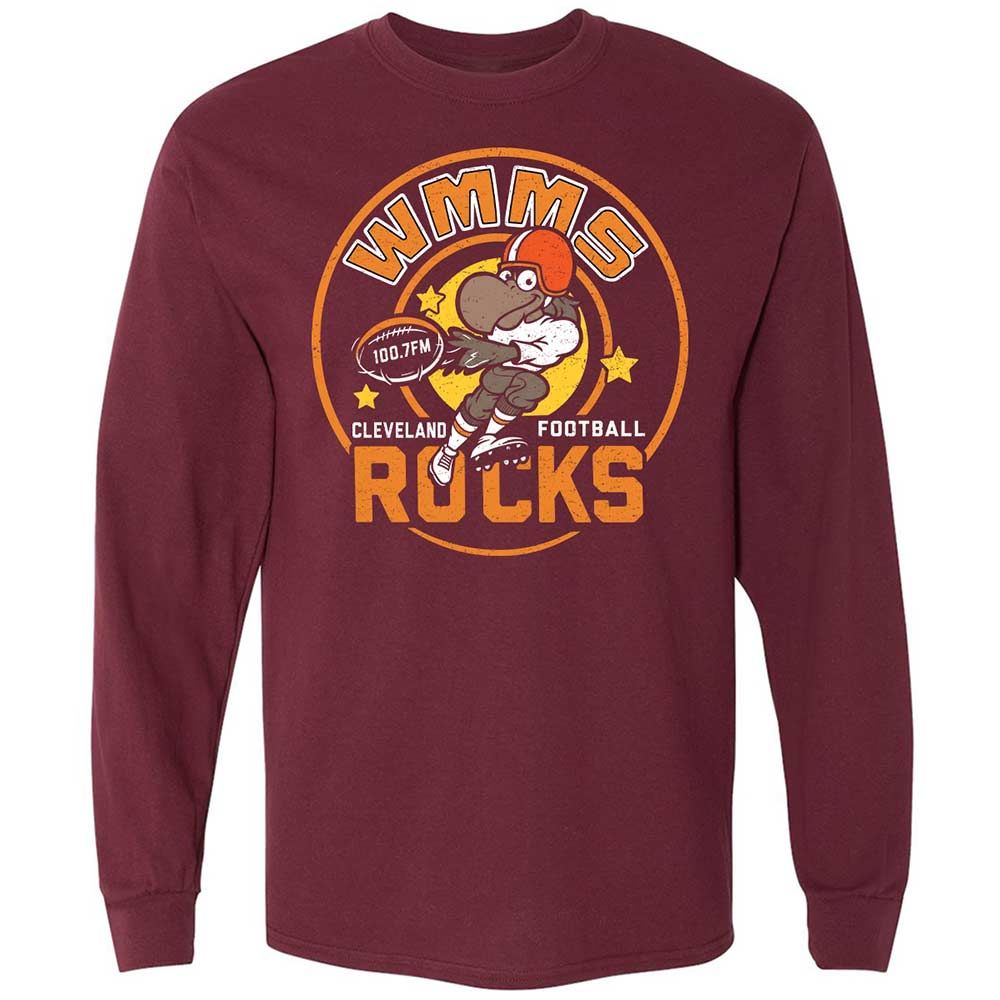 Long Sleeve T-Shirt - M9JP6QXM - Maroon - 6