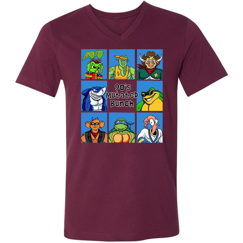 90's Mutated Bunch - Maroon - 6