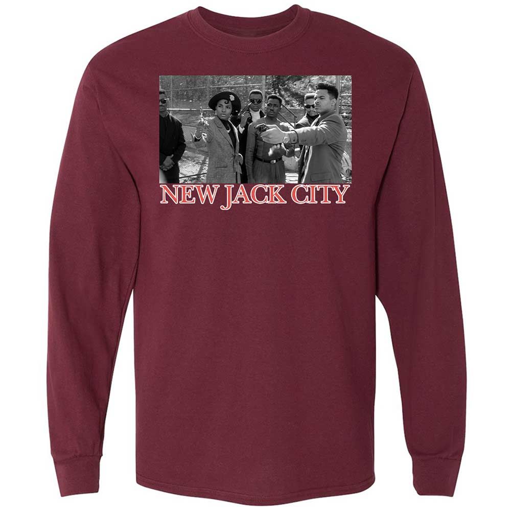 Long Sleeve T-Shirt - N15U82EH - Maroon - 6
