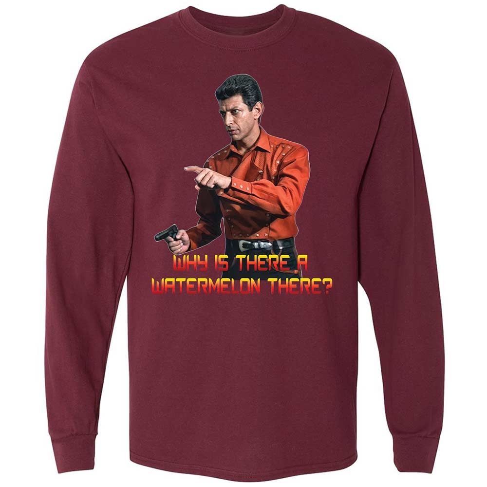 Long Sleeve T-Shirt - FYANZLYJ - Maroon - 6