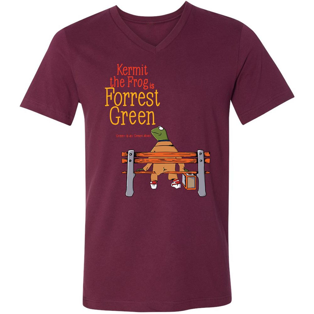 The frog forrest green - Maroon - 6