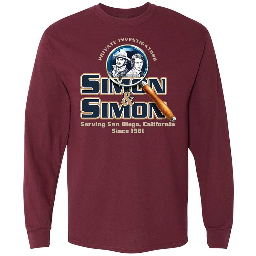 Long Sleeve T-Shirt - CNNQW5DG - Maroon - 6