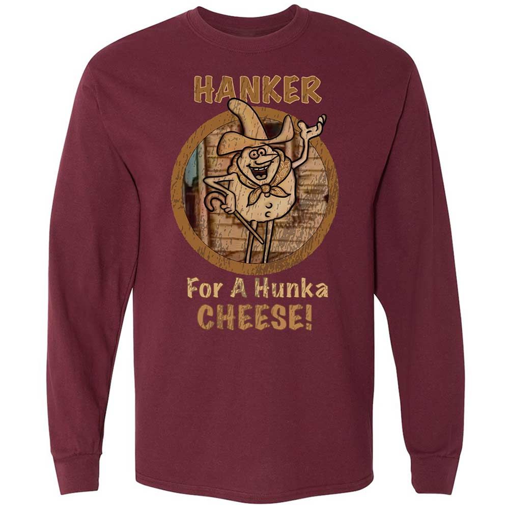 Long Sleeve T-Shirt - 91LRLAMM - Maroon - 6