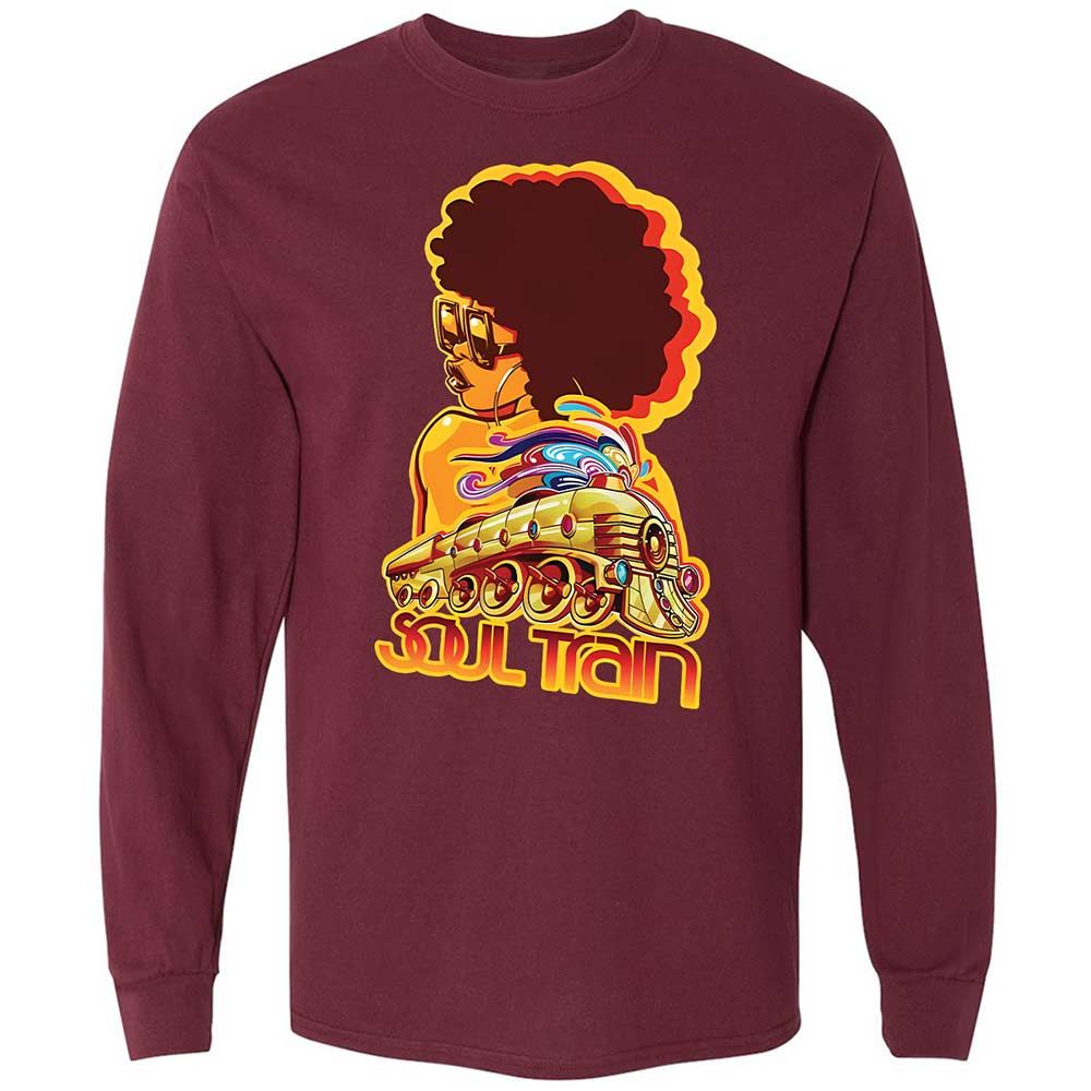 Long Sleeve T-Shirt - 5ES7DQRB - Maroon - 6