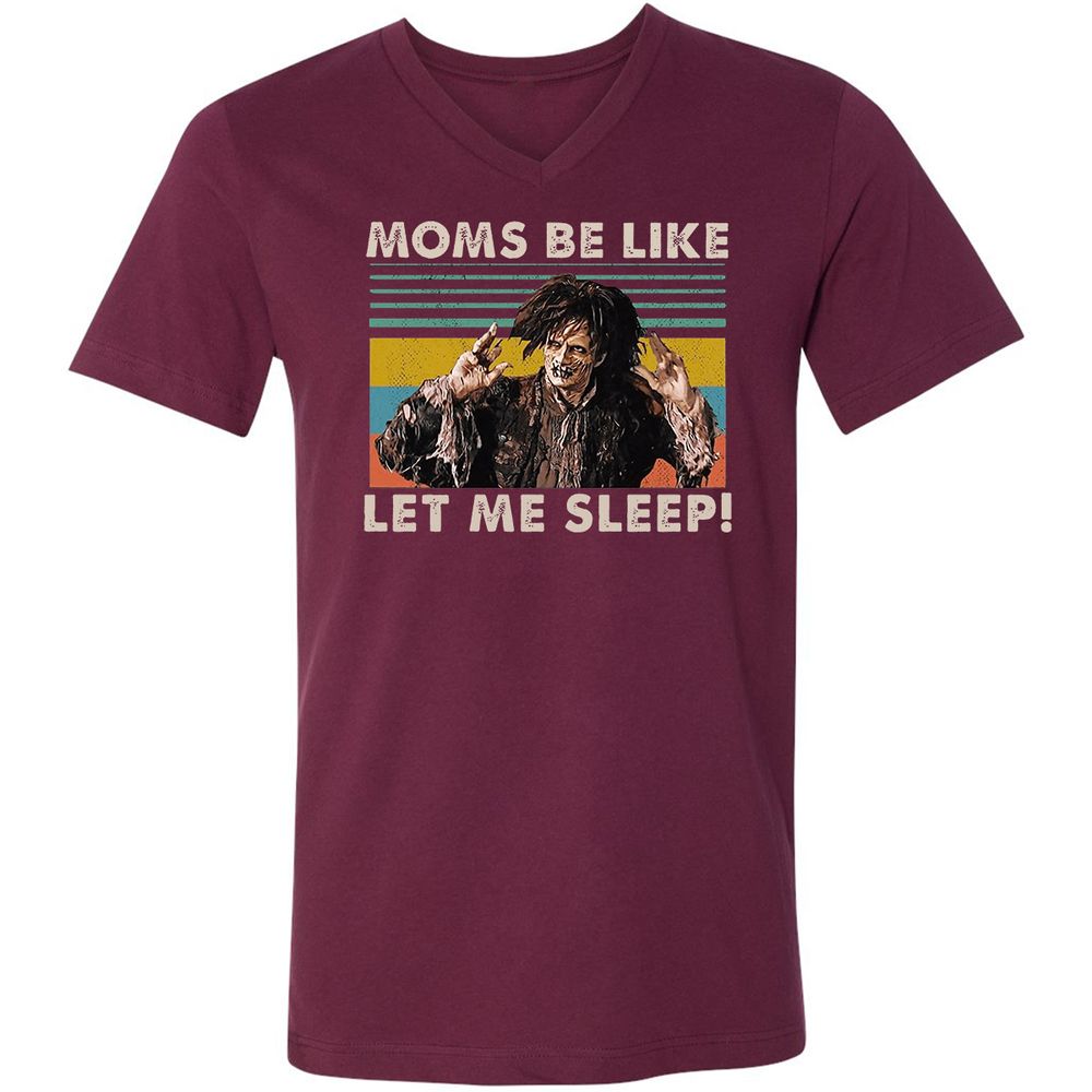 Unisex V-Neck T-Shirt - BX8T11YF - Maroon - 6