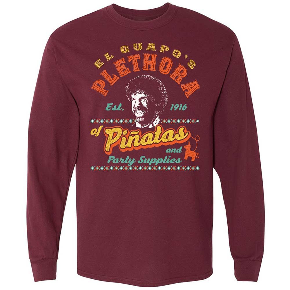 Plethora Of Piñatas - Maroon - 6