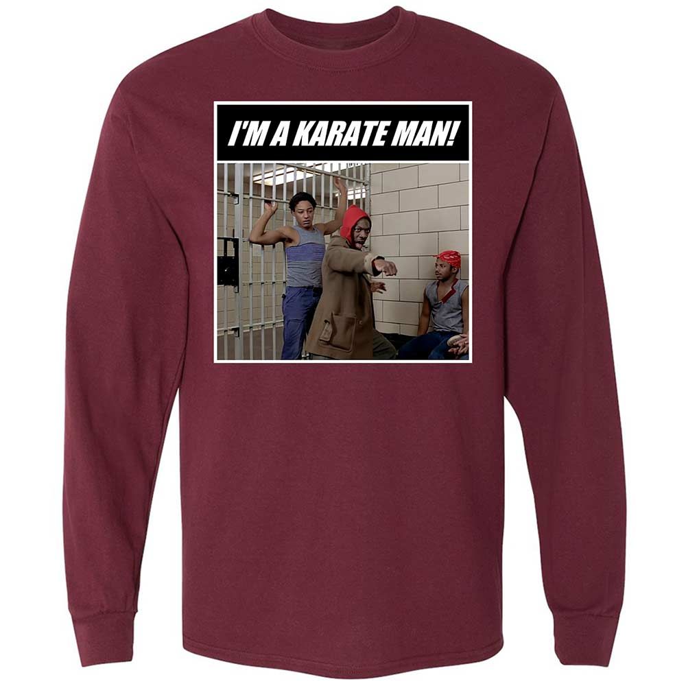 Long Sleeve T-Shirt - 3UV2EK5N - Maroon - 6