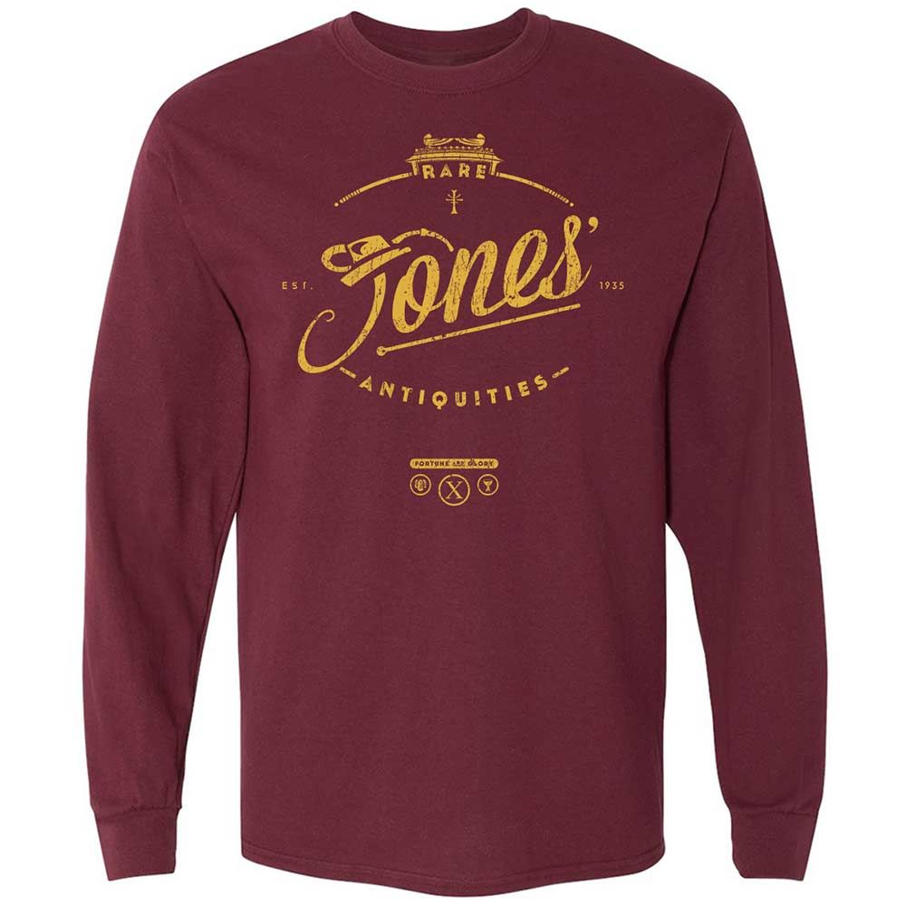 Long Sleeve T-Shirt - RDN6G2E4 - Maroon - 6