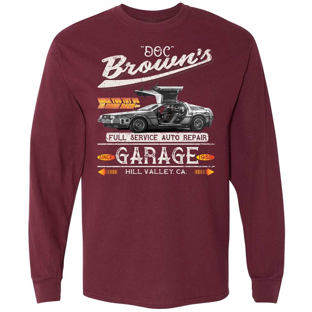 Long Sleeve T-Shirt - 5TJS33A6 - Maroon - 6