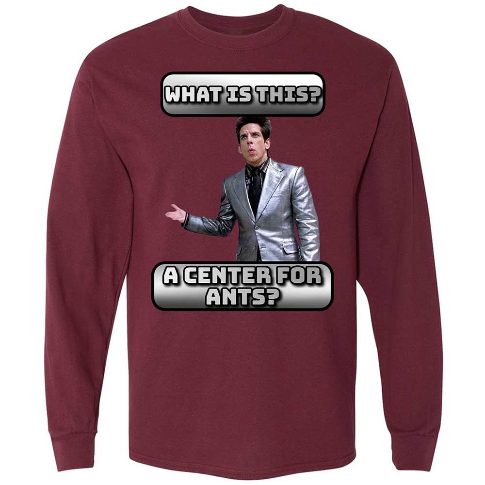 Long Sleeve T-Shirt - JUFBASMS - Maroon - 6