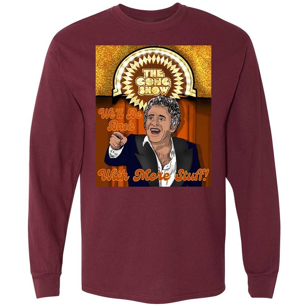 Long Sleeve T-Shirt - EDWY2ZBS - Maroon - 6