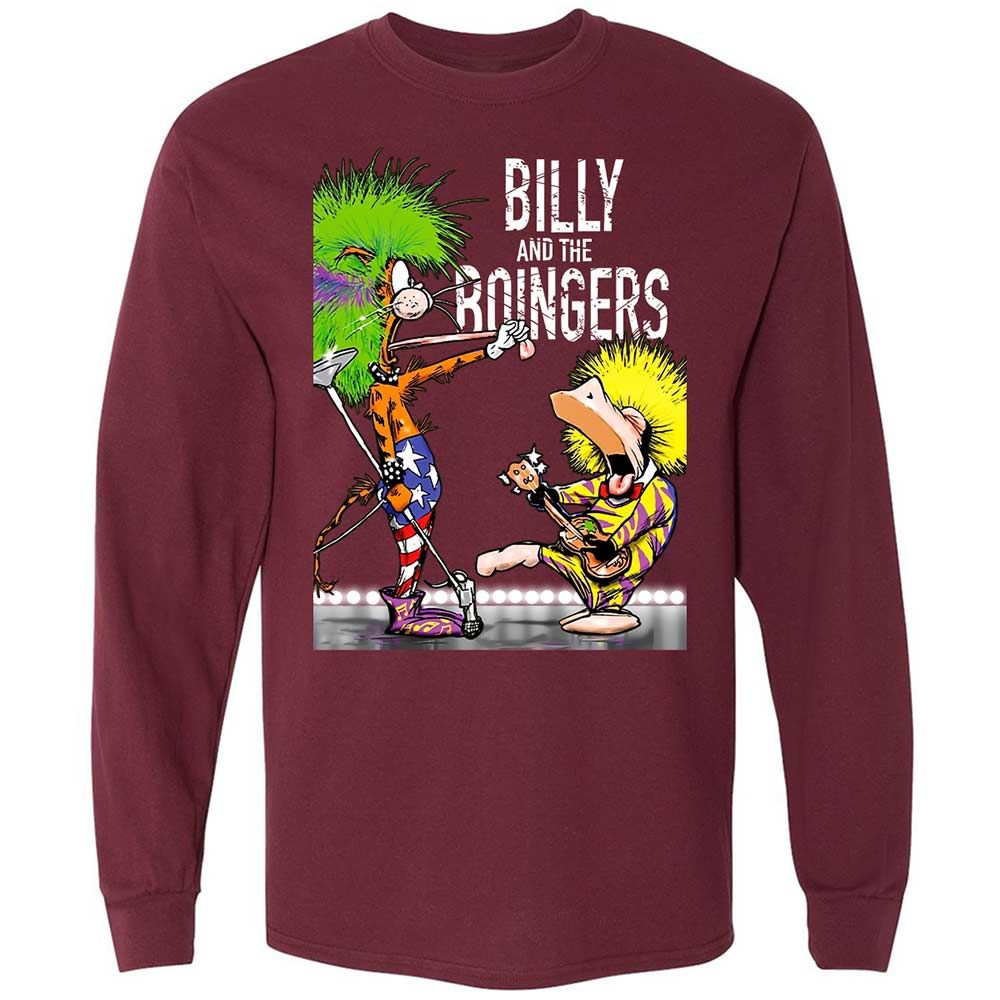 Long Sleeve T-Shirt - JWGTVV2W - Maroon - 6