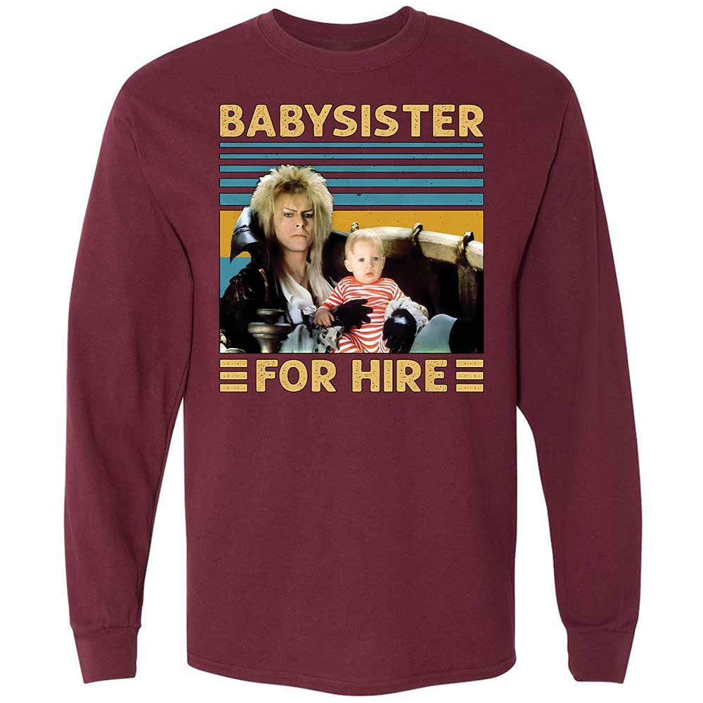 Long Sleeve T-Shirt - V7G86DC2 - Maroon - 6